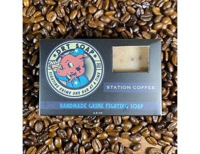 "Station Coffee" Cold Process Soap Bar